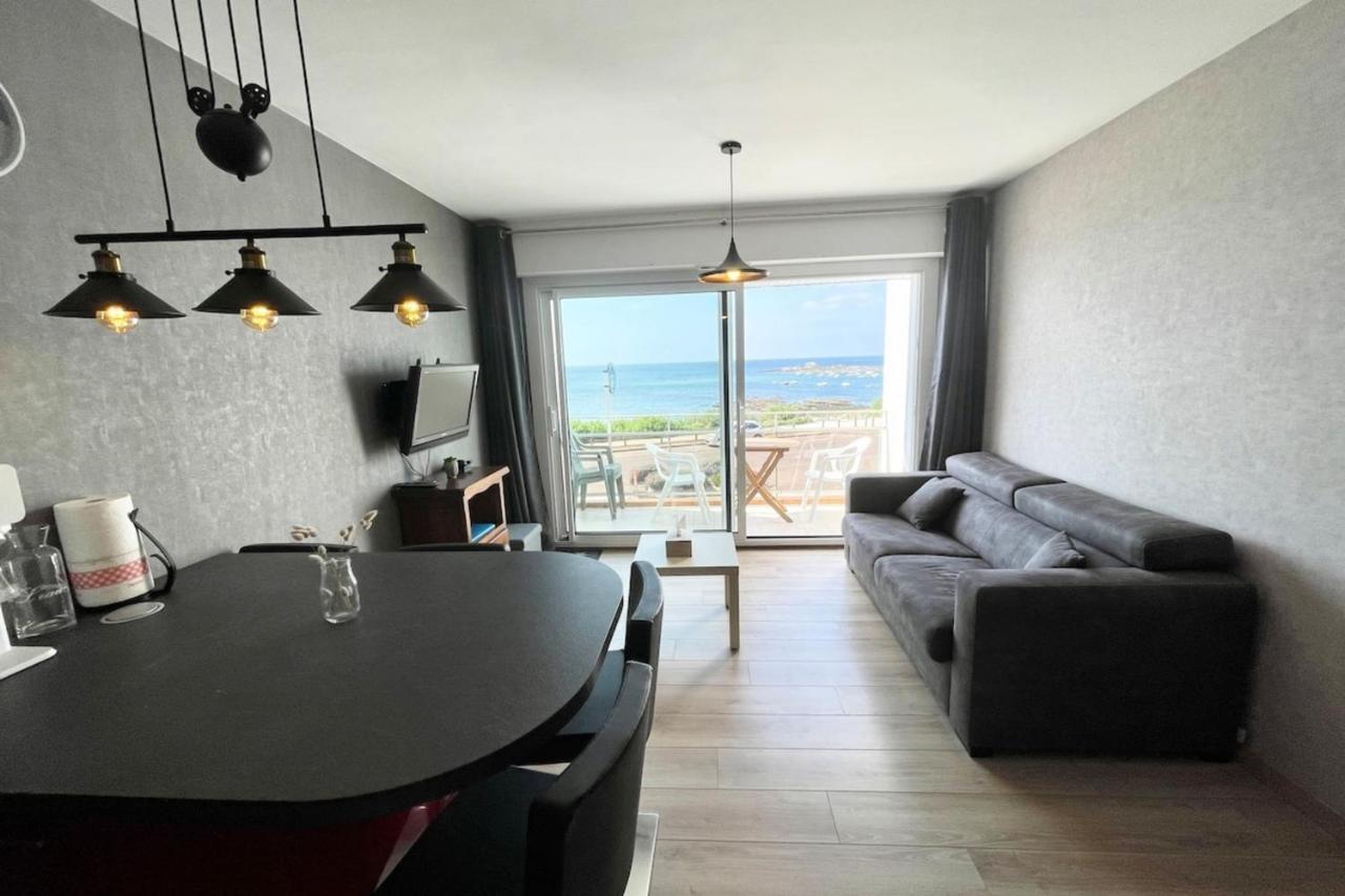 Bel Appartement Neuf Hyper Cosy Vue Mer 180 Ploemeur Bagian luar foto