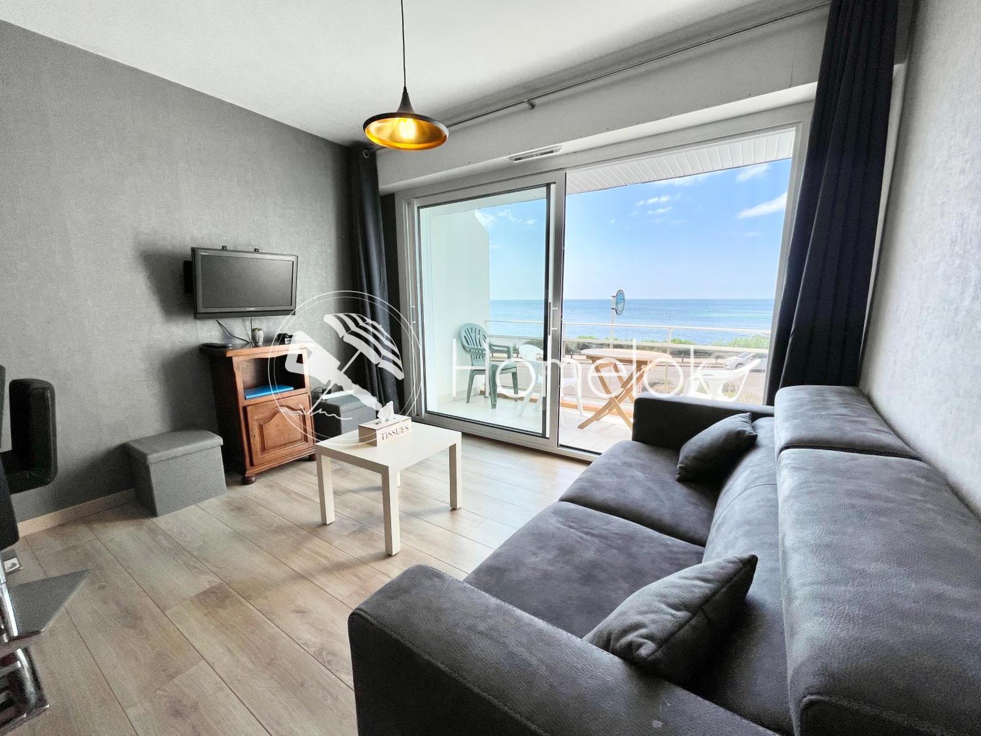 Bel Appartement Neuf Hyper Cosy Vue Mer 180 Ploemeur Bagian luar foto
